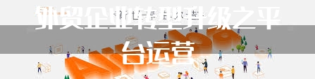 外贸企业转型升级之平台运营