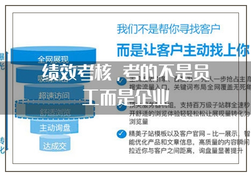 绩效考核，考的不是员工而是企业