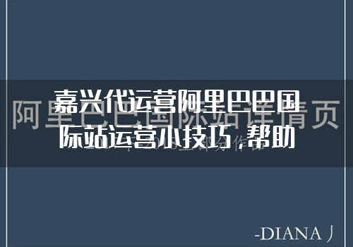 嘉兴代运营阿里巴巴国际站运营小技巧，帮助你快速上手！
