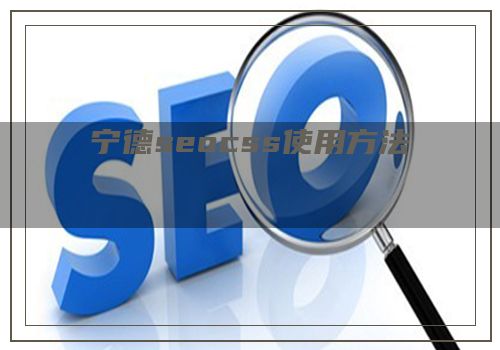 宁德seocss使用方法