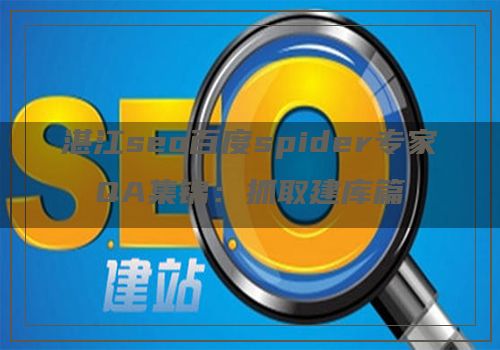 湛江seo百度spider专家QA集锦：抓取建库篇
