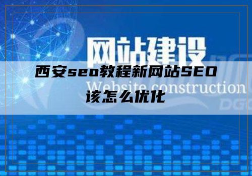 西安seo教程新网站SEO该怎么优化