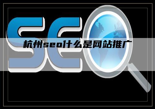 杭州seo什么是网站推广