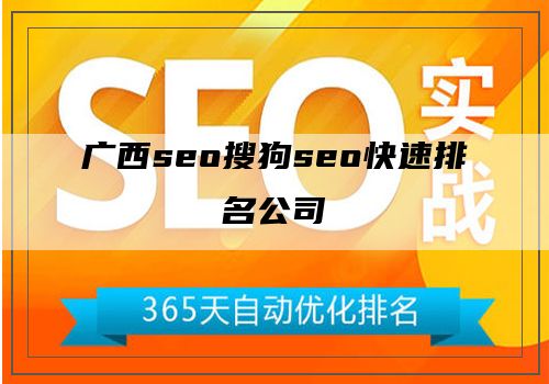 广西seo搜狗seo快速排名公司